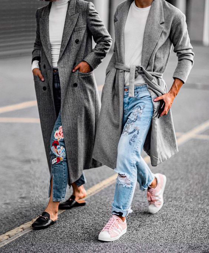 jeans bordados street style