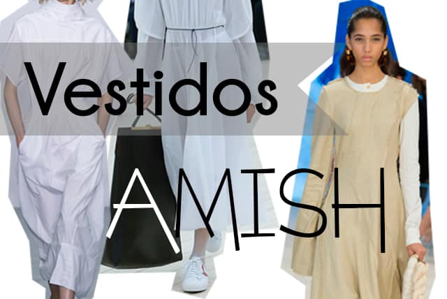 tendencias ss17: vestido amish - perlas y coco