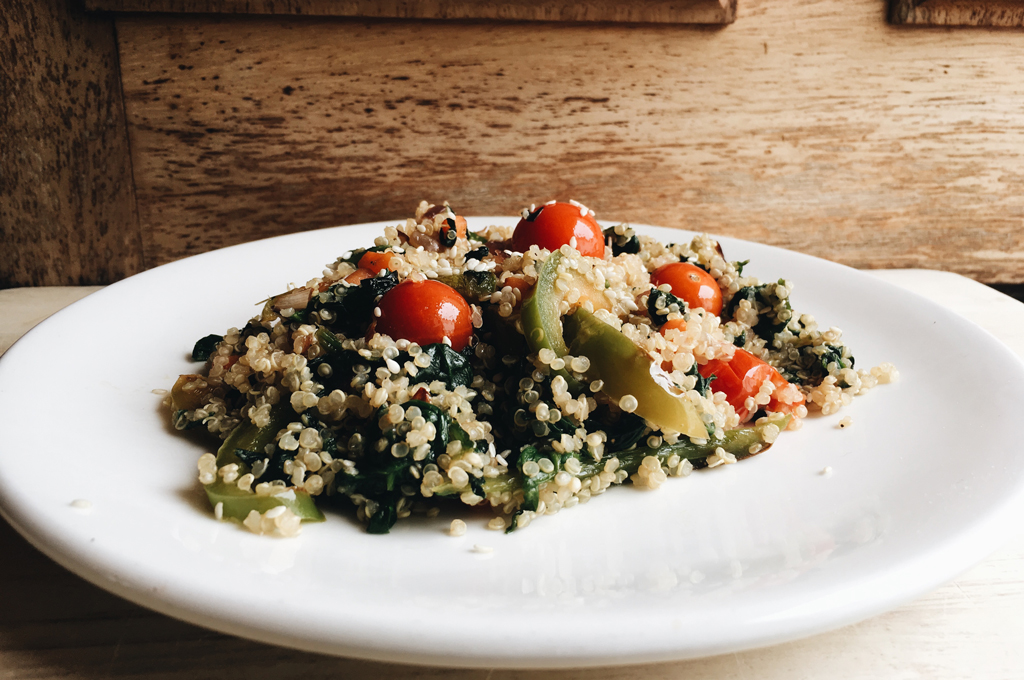 RECETA: Wok de quinoa con verduras. • Perlas y Coco