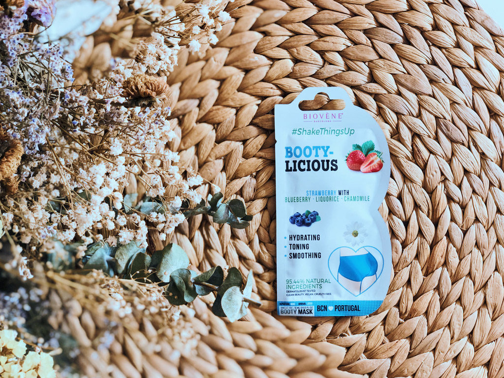 Booty-licious mascarilla para los glúteos de la marca Biovene Barcelona