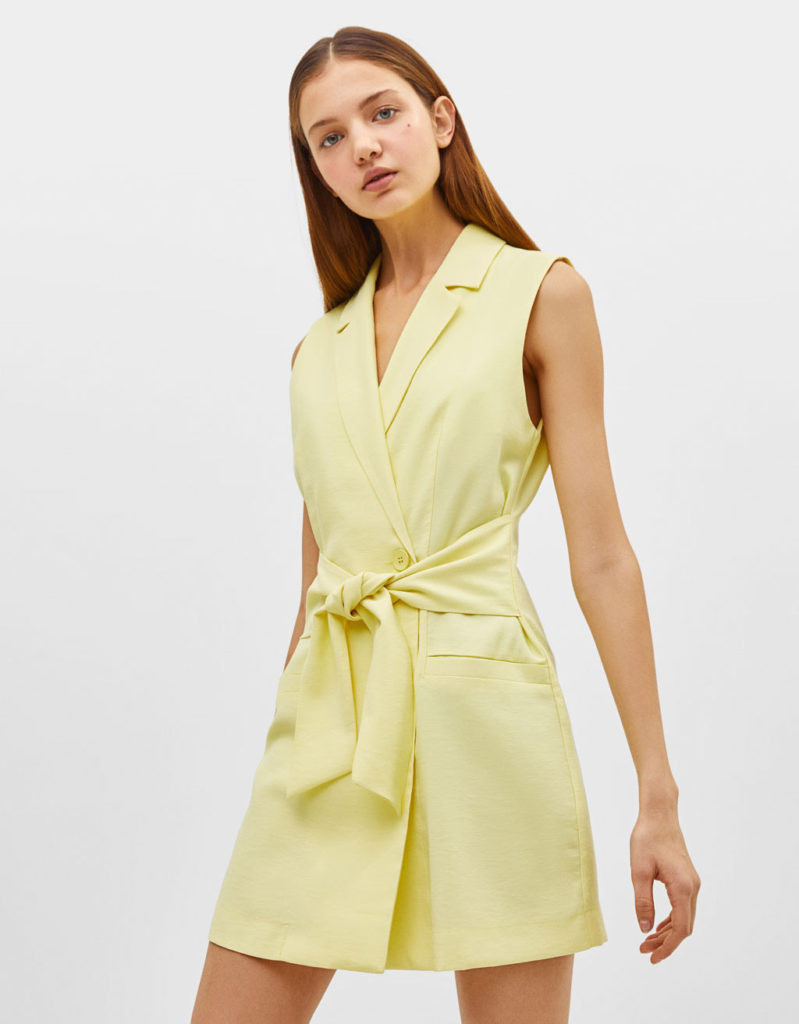 Blazer tipo vestido BSK