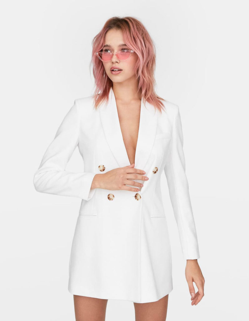 Vestido americana Stradivarius