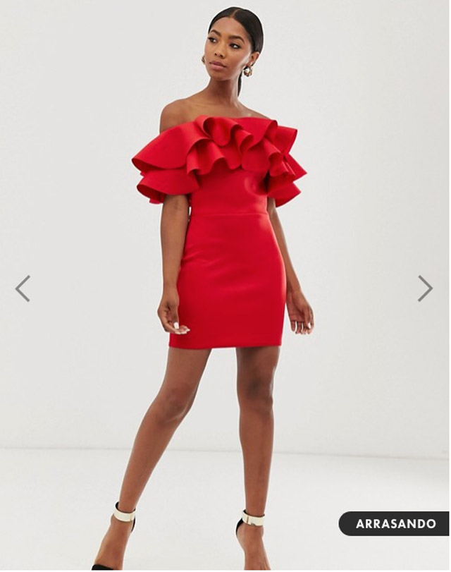 Vestido True Violet en Asos