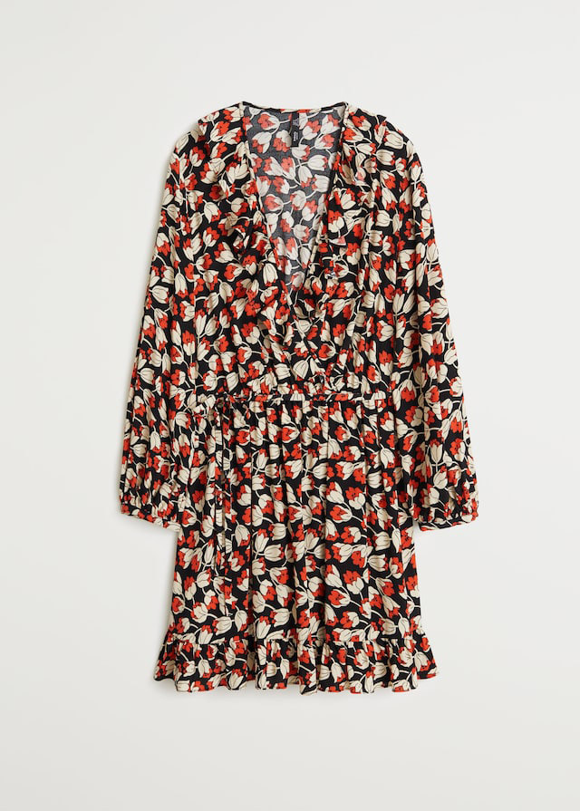 Vestido floral Mango