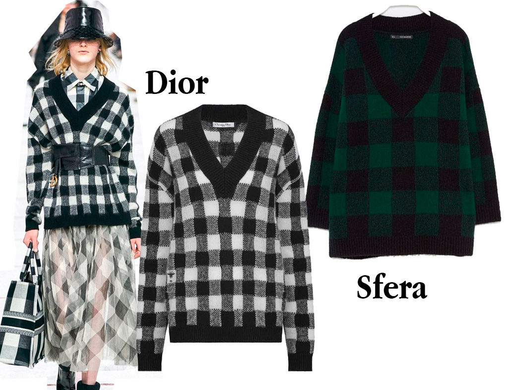 Clones de jersey cuadros