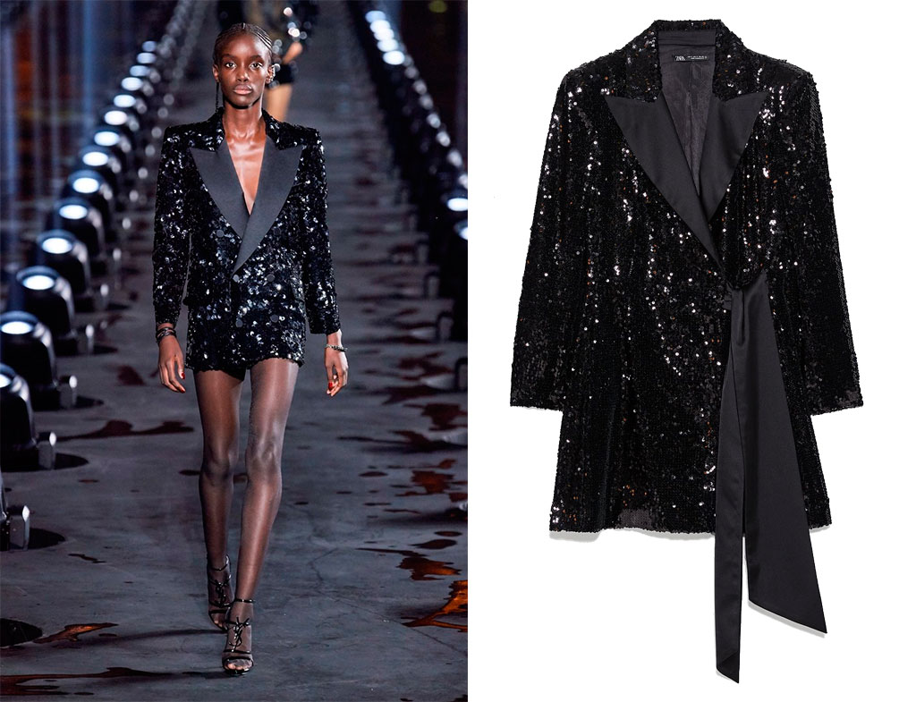 Saint Laurent vs Zara