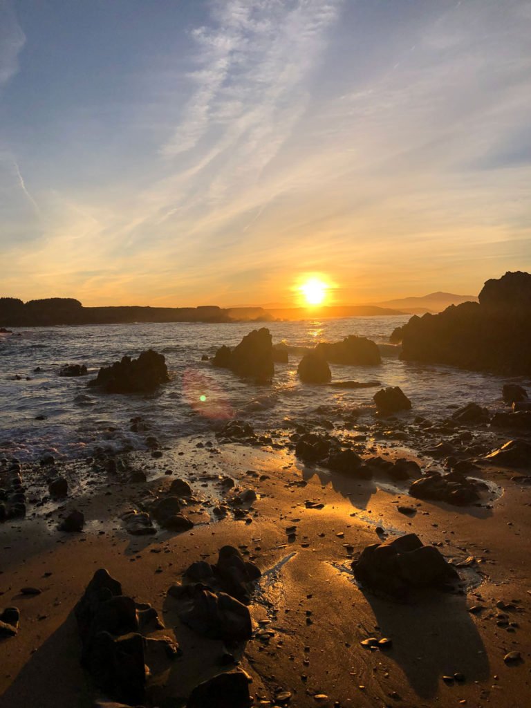 Atardecer en el Paraíso