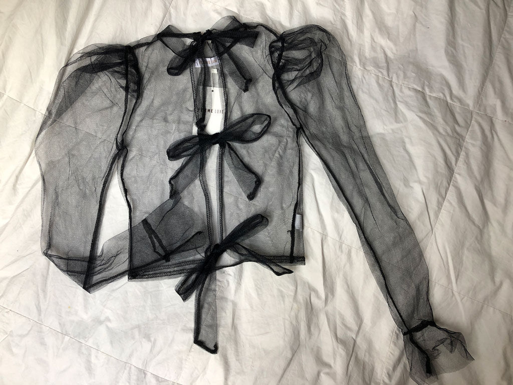 Blusa tul Femme Luxe