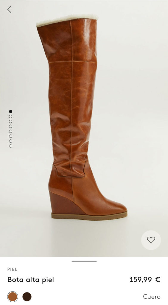 Botas mango OTK clon Gucci
